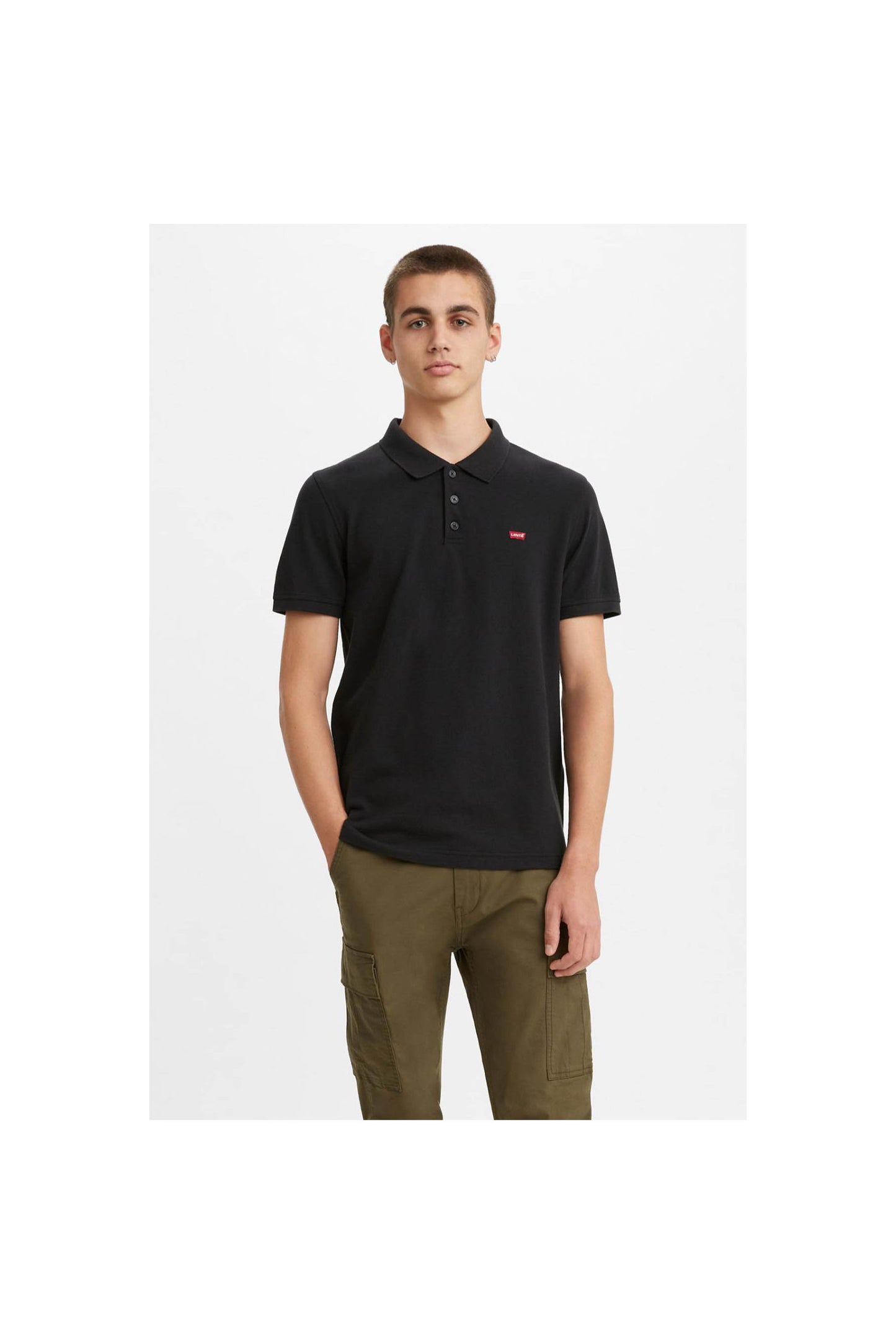 Black levi's Polo shirt